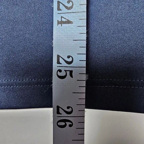 Field & Stream Womens XL Navy Striped Raglan Long Sleeve Performance Gorpcore - Picture 5 of 9